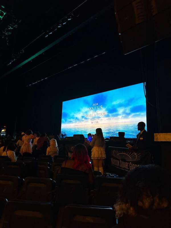 The Theater at Madison Square Garden, section: 102, row: J, seat: 11