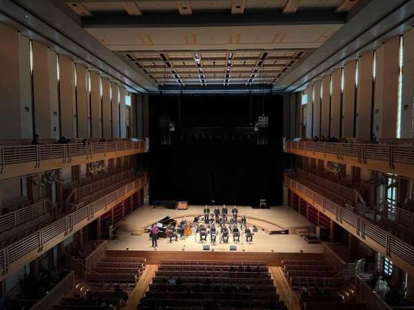 Weill Hall at the Green Music Center, section: Balcony, row: 1, seat: 14