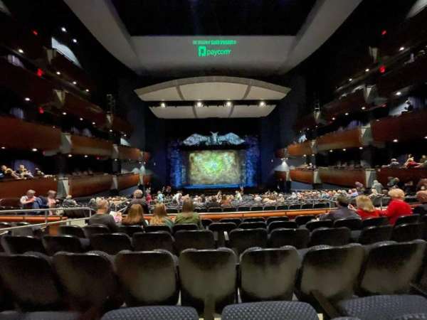 Thelma Gaylord Performing Arts Theatre, section: Upper Orchestra C, row: F