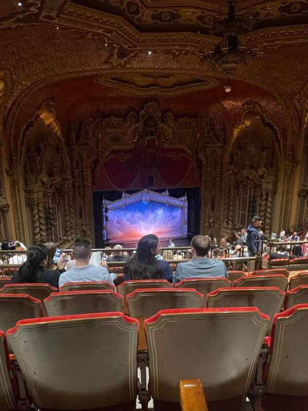 Ohio Theatre, Columbus, section: Balcony D, row: T, seat: 9