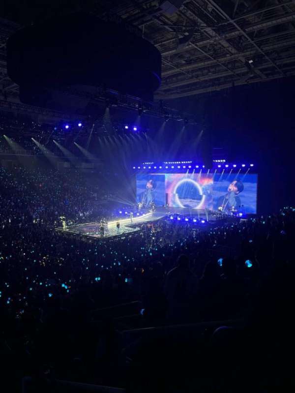 SAP Center, section: 103, row: 22, seat: 10