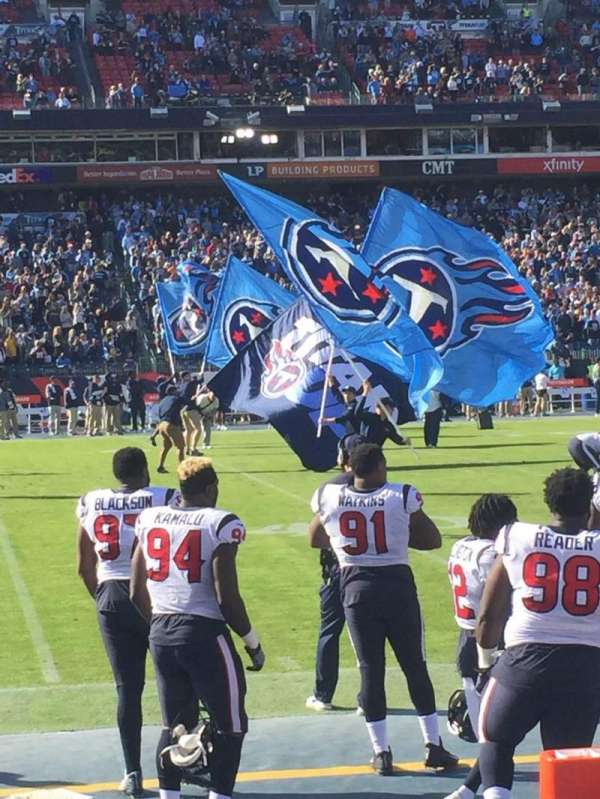Nissan Stadium, section: 113, row: A, seat: 15
