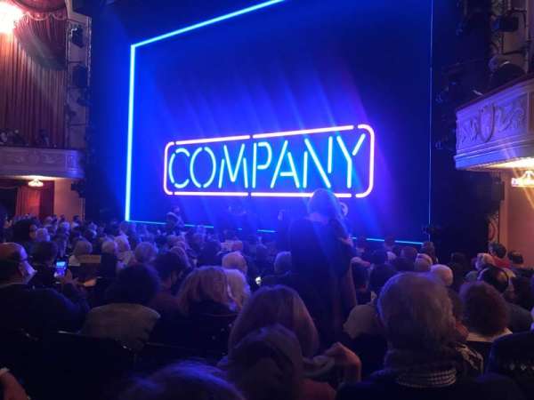 Bernard B. Jacobs Theatre, section: Orchestra R, row: L, seat: 16