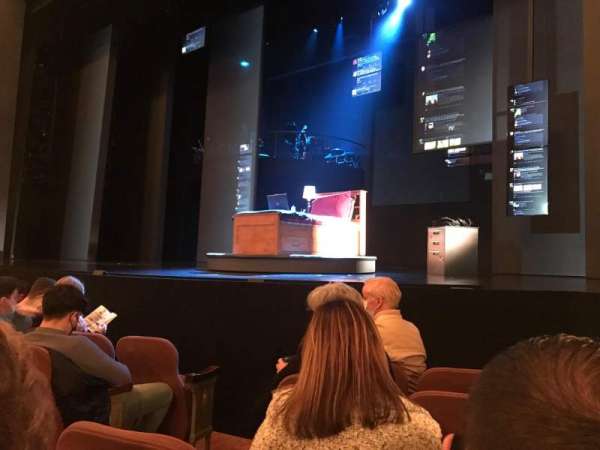 Music Box Theatre, section: Orchestra R, row: E, seat: 8