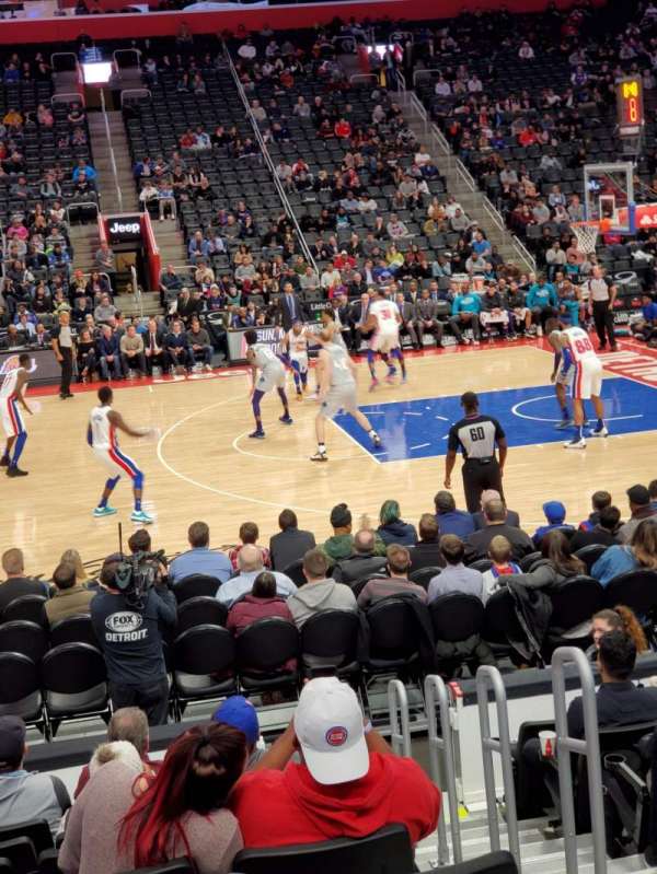 Little Caesars Arena, section: 109, row: 22, seat: 1