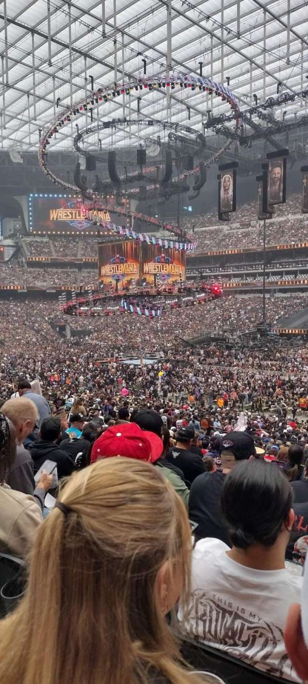 Allegiant Stadium, section: 129, row: 26, seat: 1