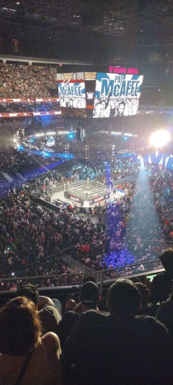 T-Mobile Arena, section: 219, row: D, seat: 6