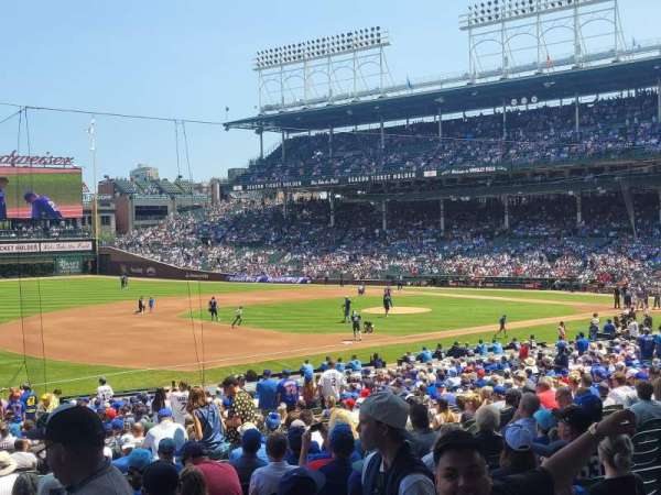 Wrigley Field, section: 208, row: 3, seat: 15