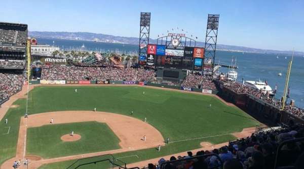 Oracle Park, section: VR317, row: 6, seat: 22