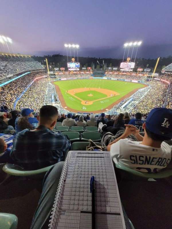 Dodger Stadium, section: 2RS, row: J, seat: 12