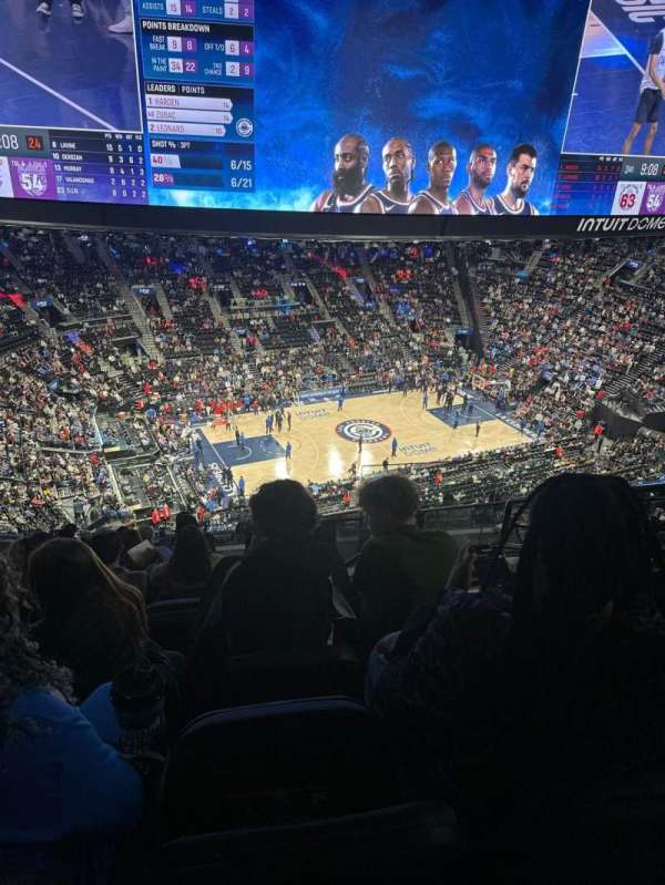 Intuit Dome, section: Terrace 28, row: 8, seat: 2