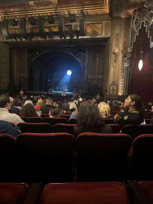 Hollywood Pantages Theatre, section: Orchestra RC, row: NN, seat: 210