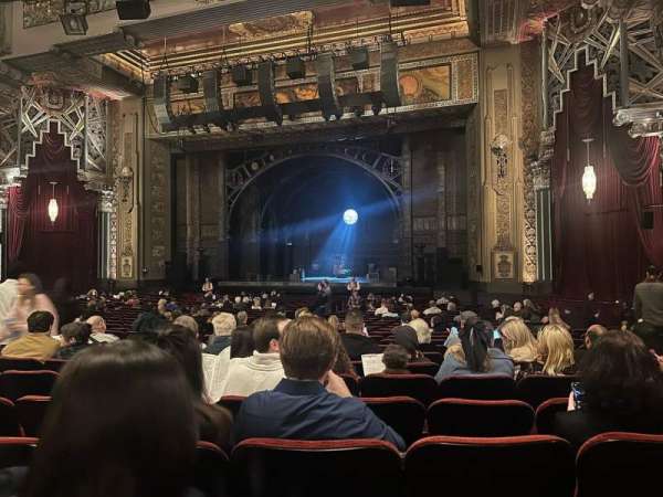 Hollywood Pantages Theatre, section: Orchestra RC, row: NN, seat: 209