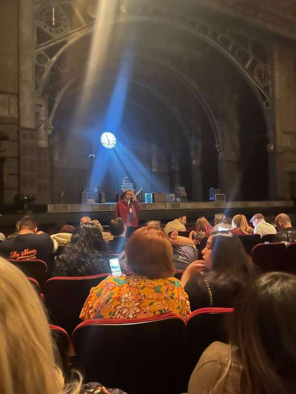 Hollywood Pantages Theatre, section: Orchestra LC, row: G, seat: 303