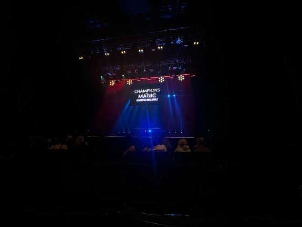 Terrace Theater, section: Orchestra, row: 3, seat: 19