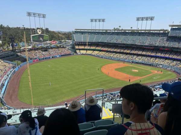 Dodger Stadium, section: 45RS, row: FF, seat: 3