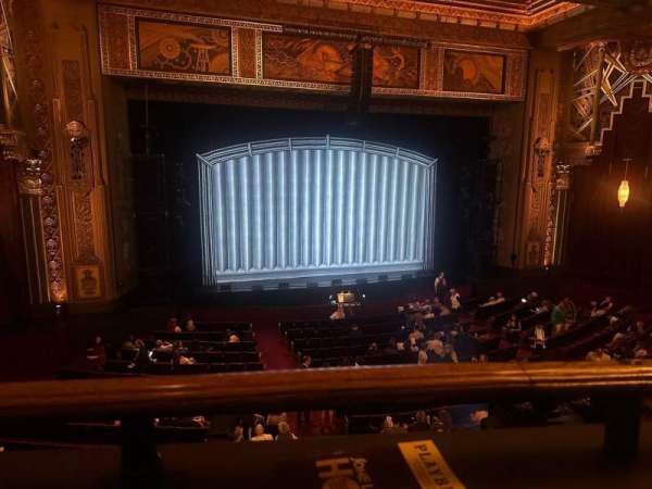 Hollywood Pantages Theatre, section: Mezzanine LC, row: A, seat: 306
