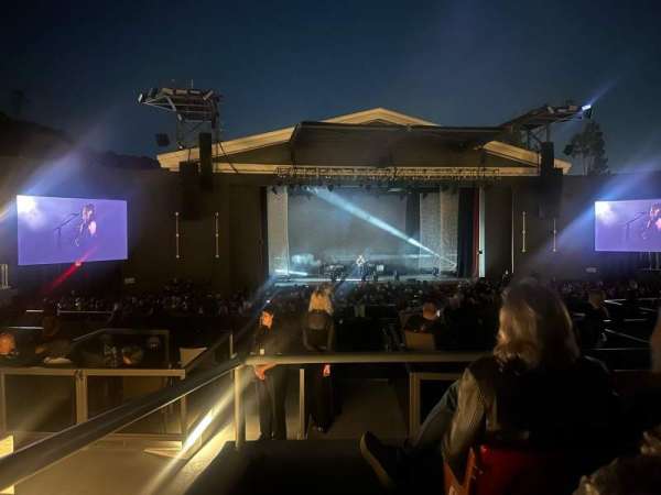 The Greek Theatre, section: B Left Center, row: C, seat: 129