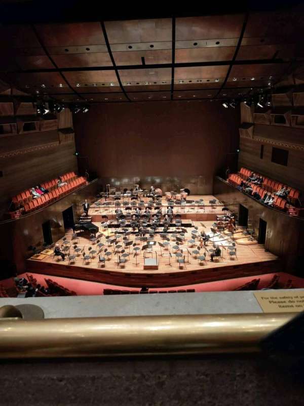 Hamer Hall At Arts Centre Melbourne, section: Balcony, row: A, seat: 43