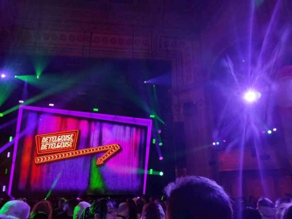 Regent Theatre, Melbourne, section: Stalls, row: F, seat: 34