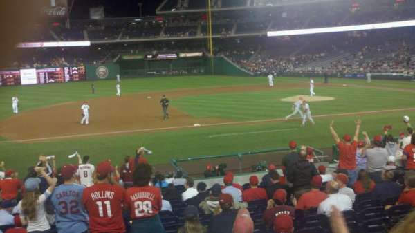 Nationals Park, section: 115, row: v, seat: 13