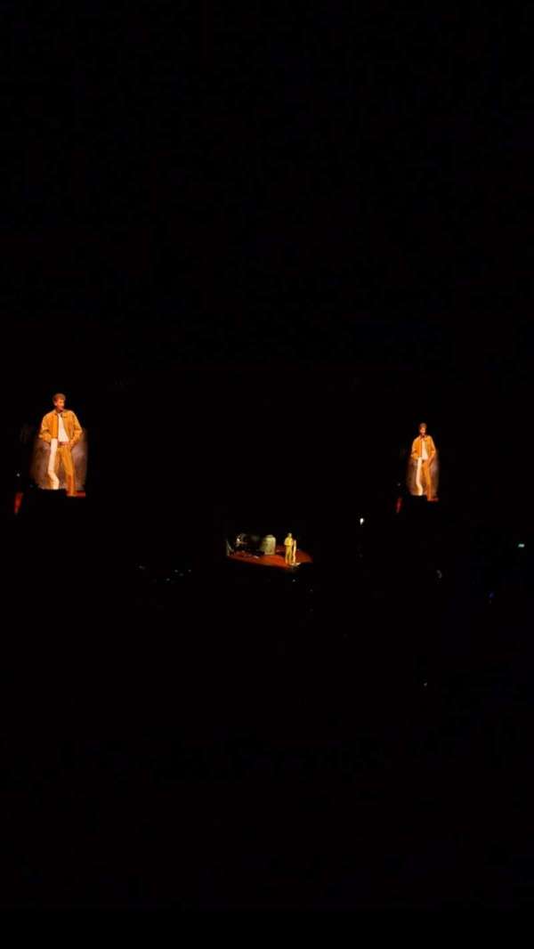 The O2, London, section: 103, row: W, seat: 95