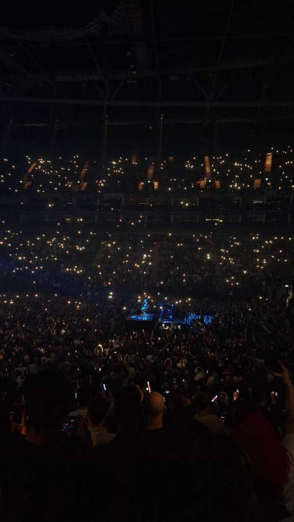 The O2, London, section: 103, row: W, seat: 95