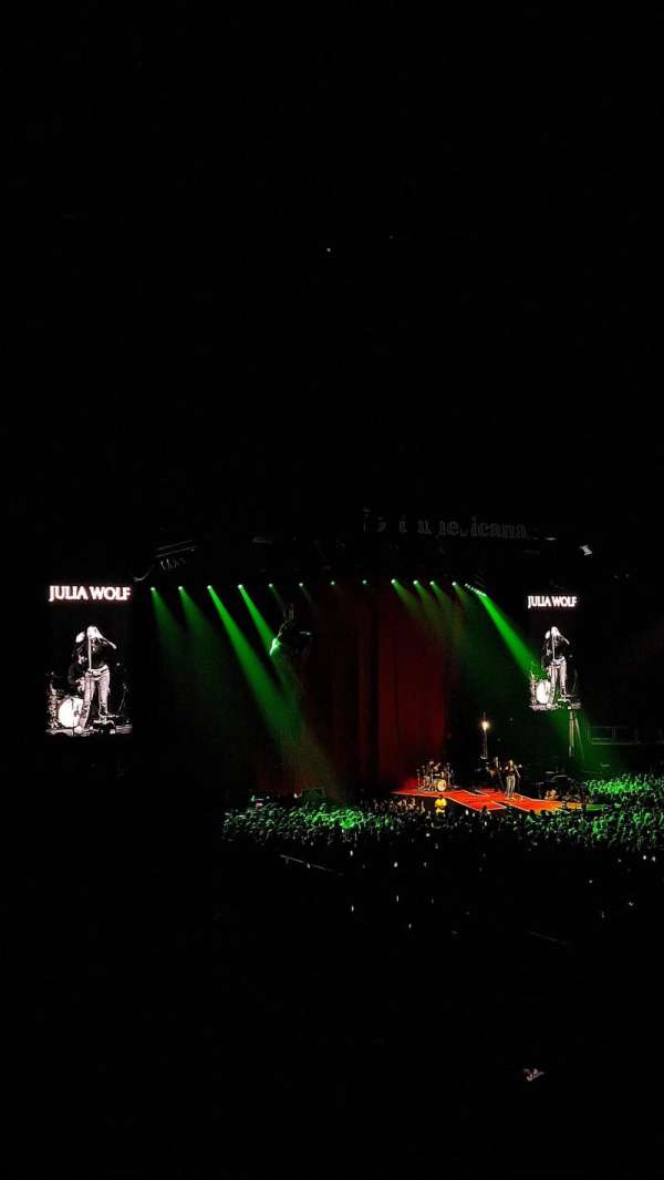 The O2, London, section: 103, row: W, seat: 95
