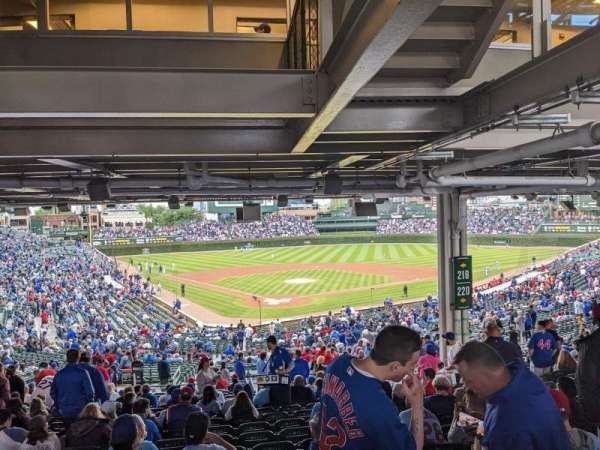 Wrigley Field, section: 218, row: 20, seat: 14