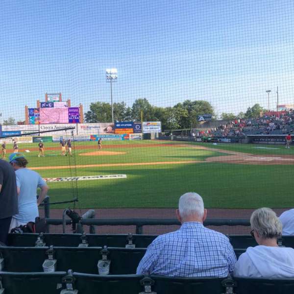 TD Bank Ballpark, section: 110, row: F, seat: 8