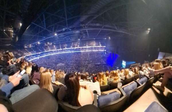 The O2, London, section: 420, row: G, seat: 944