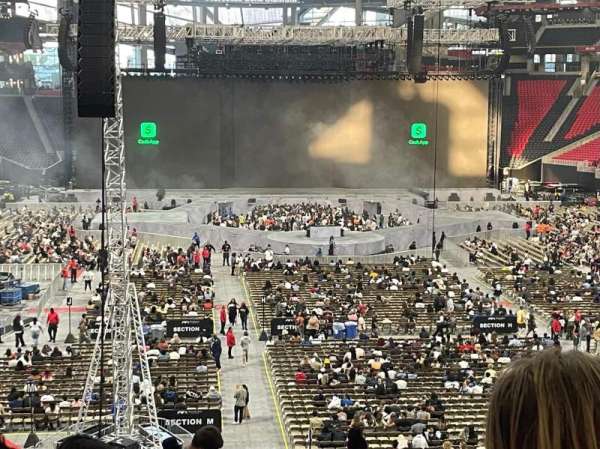 Mercedes-Benz Stadium, section: 120, row: 37, seat: 8