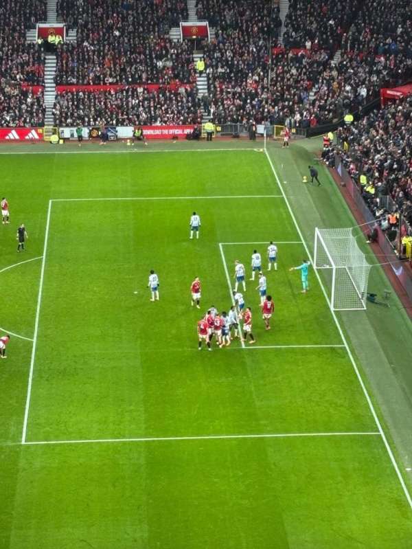 Old Trafford, section: N4407, row: 3, seat: 38