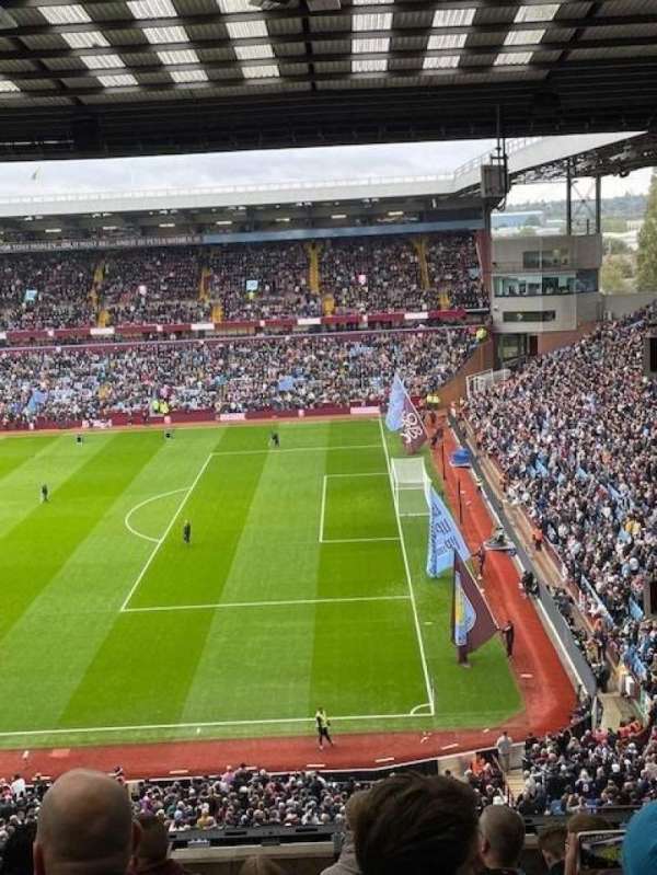 Villa Park, section: A1, row: H, seat: 36