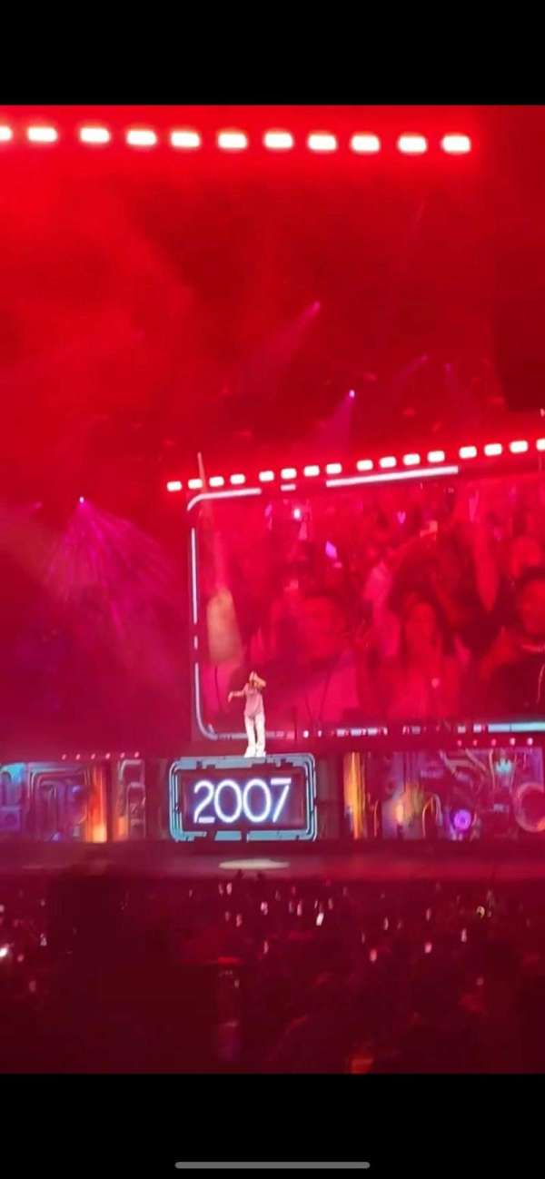 Accor Arena, section: Gradin E, row: 23, seat: 27