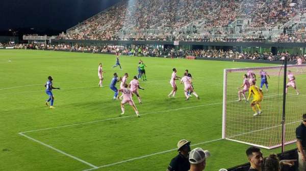 Chase Stadium, section: 110, row: 2, seat: 5
