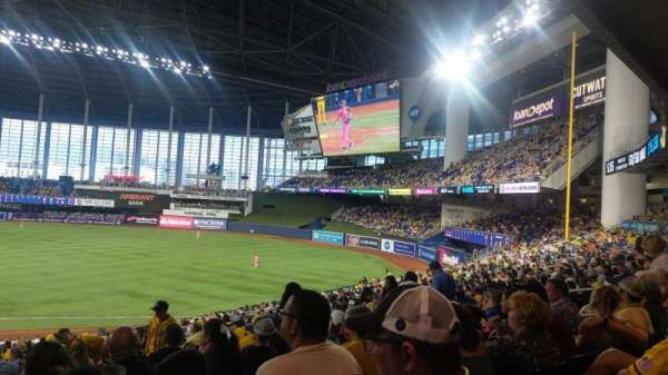 LoanDepot Park, section: 5, row: 22, seat: 13