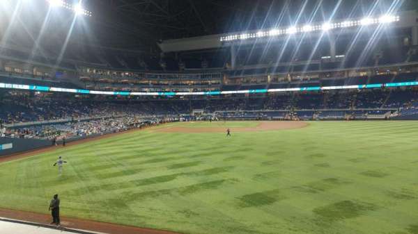 LoanDepot Park, section: 38, row: 1, seat: 16