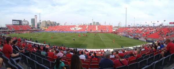 BMO Field, section: 121, row: 17, seat: 18