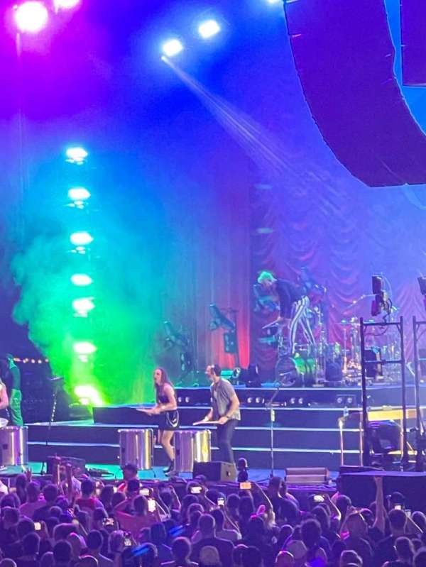 Coastal Credit Union Music Park at Walnut Creek, section: 5, row: P, seat: 1