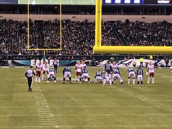 Lincoln Financial Field, section: 110, row: 4, seat: 8