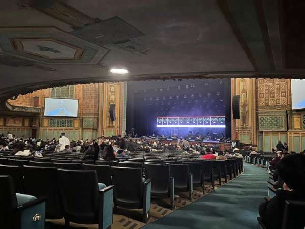 Pasadena Civic, section: ORCH R, row: DD, seat: 32
