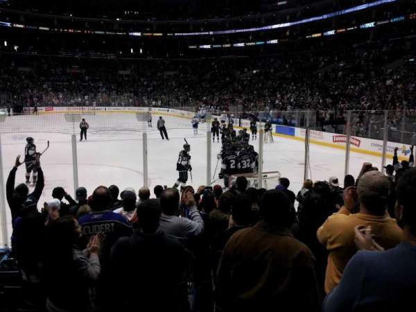 Crypto.com Arena, section: 107, row: 10, seat: 10