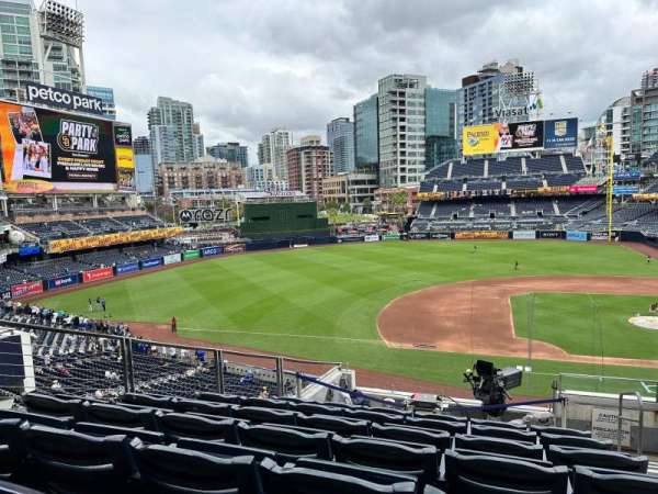 Petco Park, section: 210, row: 9, seat: 1