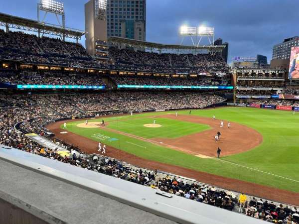 Petco Park, section: 213, row: 1, seat: 19