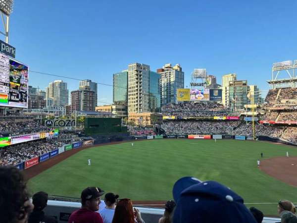 Petco Park, section: 218, row: 5, seat: 3