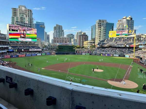 Petco Park, section: 204, row: 2, seat: 5
