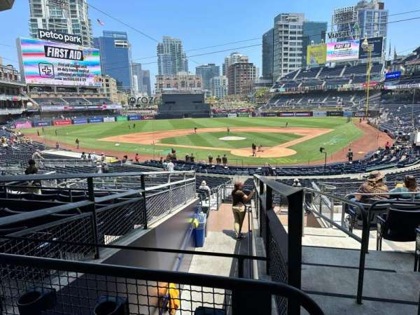 Petco Park, section: Premier Club D, row: 9, seat: 1