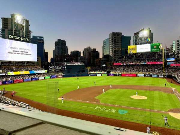 Petco Park, section: 206, row: 1, seat: 10