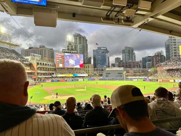 Petco Park, section: Premier Club J, row: 10, seat: 1